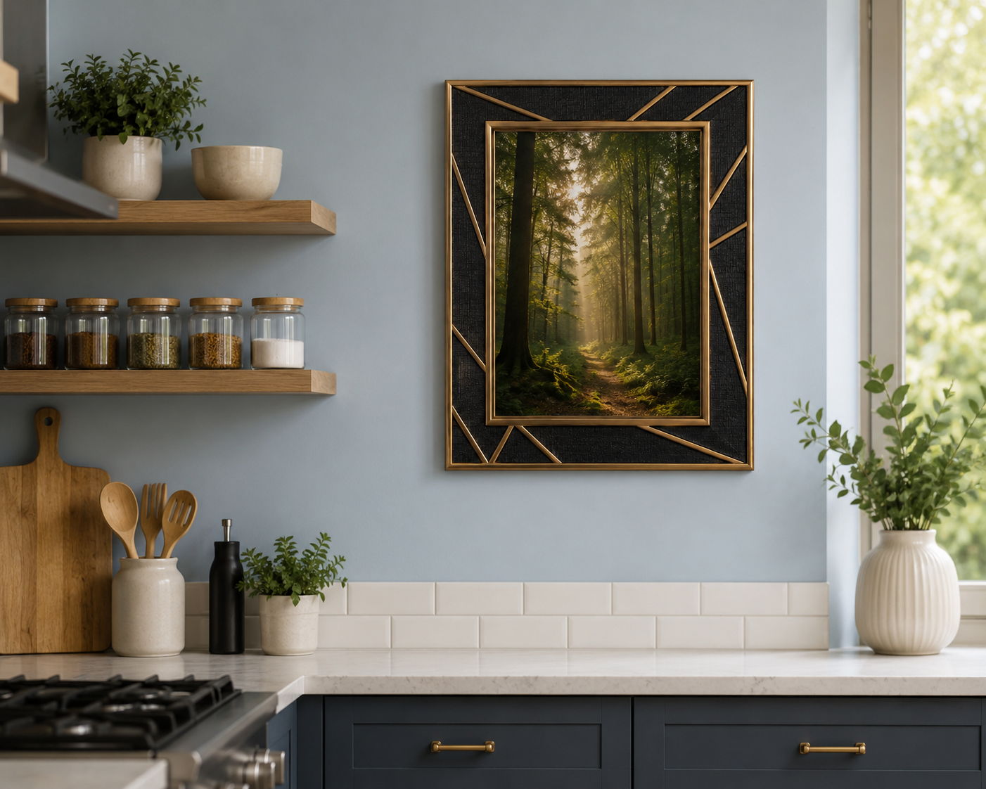 Deco Luxe frame — Modern Kitchen Space